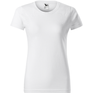 tricou personalizabil damă alb