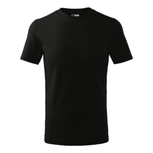 Acasă tricou personalizabil copii negru